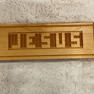 Double sided word BLock