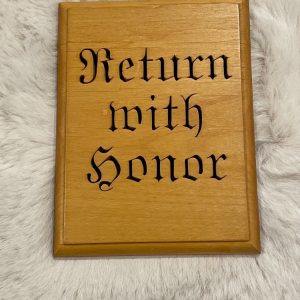 Return with Honor
